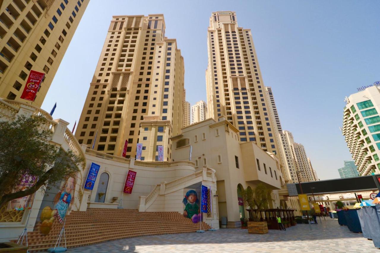 Full Seaview⎮High Floor⎮3 Minutes To The Beach Dubaj Kültér fotó