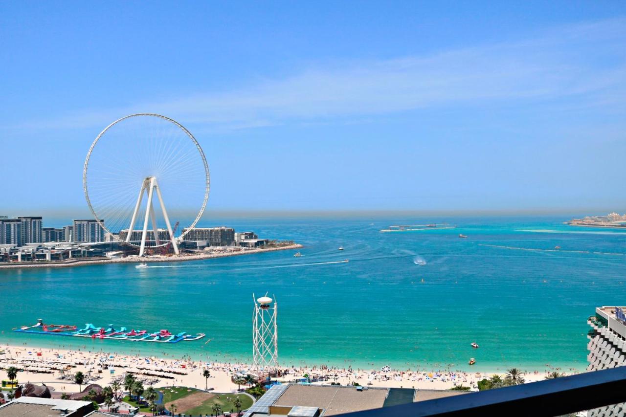 Full Seaview⎮High Floor⎮3 Minutes To The Beach Dubaj Kültér fotó